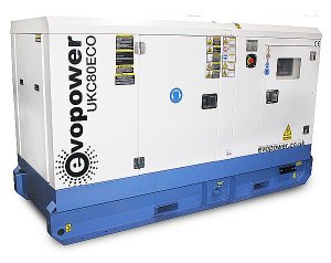 Evopower UKC80ECO 80Kva Diesel Generator 3-Phase 400/230 Volt Output