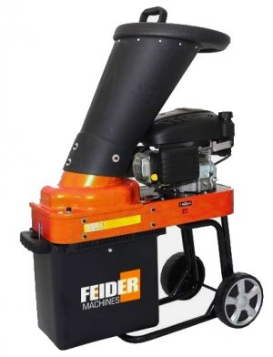 Feider FBT70 44mm Garden Petrol Wood Chipper Shredder 173cc