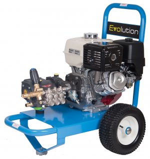 Evolution 2 E2T15250PHR Honda GX390 Powered 250 bar / 3626 Psi Pressure Washer - With a Circulating Controlset