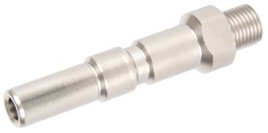 Kew Style Male QR Connector - 1/4" BSP Male - 360 Bar / 5220 Psi