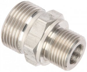 M22 Male to 3/8" BSP Male 500 Bar / 7250 Psi - Stainless Steel Coupler