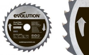 Evolution Wood Cutting Blade 210mm