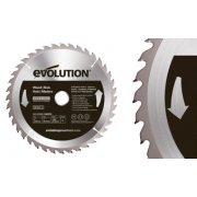 Evolution Wood Cutting Blade 255mm