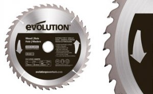 Evolution Wood Cutting Blade 255mm