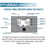 Hyundai HY8000RVi 7.5kw Underslung Motorhome / RV Petrol Inverter Generator