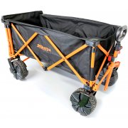 Sherpa Tools SFC4 Folding Garden Cart With Tailgate End, Easy To Store