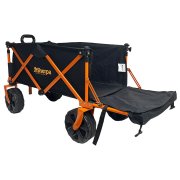 Sherpa Tools SFC5 Folding Garden Cart With Tailgate End - Ideal for Festivals