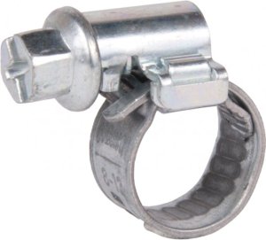 Zinc plated hose jubilee clip - 10mm - 16mm