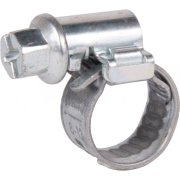 Zinc plated hose jubilee clip - 16mm - 27mm